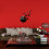 2Pcs Removable Black Acrylic Mirror Wall Clock DIY Decal Stickers 7