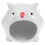 3Pcs White Ceramic Pet Hamster Hideout Safe Resting Nest 2