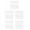 5Pcs Practical White Marker Crayons for Sewing Glass Marking 2