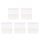 5Pcs Practical White Marker Crayons for Sewing Glass Marking 5