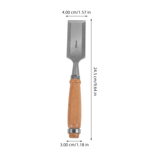 Ciseau Plat Professionnel Bois Acier Pour Bricolage Sculpture 1