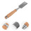 Ciseau Plat Professionnel Bois Acier Pour Bricolage Sculpture 9