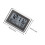 1Set Multi-Function Silver Alarm Clock ABS Indoor Thermometer Digital 2