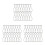 300Pcs Silver Steel Drop Ceiling Hooks Clips for Home Office Hanging 6
