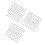 300Pcs Silver Steel Drop Ceiling Hooks Clips for Home Office Hanging 7
