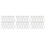 300Pcs Silver Steel Drop Ceiling Hooks Clips for Home Office Hanging 8