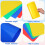 12Pcs Assorted Color Handmade Plastic Boards Kid Base for Clay Craft 4