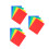 12Pcs Assorted Color Handmade Plastic Boards Kid Base for Clay Craft 8