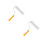 2Pcs Durable Plastic Self Leveling Spiked Roller for Epoxy Flooring 7