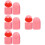 8Pcs Pink Storage Box Portable Steam Cleaner Durable PP 7