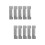 10Pcs Durable Silver Beekeeping Tool Anti-Escape Metal Beehive Sheet 7