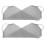6Pcs Light Grey Deep Cleansing Exfoliating Back and Body Scrub Towel 3