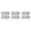 6Pcs Light Grey Deep Cleansing Exfoliating Back and Body Scrub Towel 9