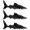 3Pièces Jouets Modèles Requins Baleines Pour Apprentissage 8