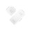 24Pcs No Drilling Acrylic Shower Shelf Replacement Hooks for Home Use 3
