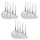15Pcs Practical Silver Baking Sieve Kitchen Strainer for Fried Chicken 4