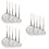 15Pcs Practical Silver Baking Sieve Kitchen Strainer for Fried Chicken 7