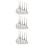 15Pcs Practical Silver Baking Sieve Kitchen Strainer for Fried Chicken 8