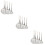 15Pcs Practical Silver Baking Sieve Kitchen Strainer for Fried Chicken 9