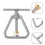 3Pcs Silver Nutcracker Sheller Nut Opener for Kitchen Use 8