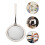 15Pcs Practical Silver Baking Sieve Kitchen Strainer for Fried Chicken 10