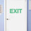 2St Exit Sticker Fluorescerend Groen Decoratief & Praktisch 7