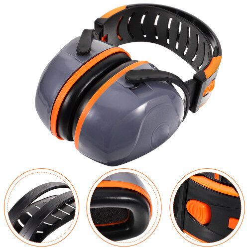 5Pièces Casques Anti-Bruit ABS Protection Auditive Colorés Ajustables 2