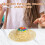 6Pcs Mini Straw Hat Brown Doll Costume Accessories Lightweight Decor 6