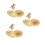 6Pcs Mini Straw Hat Brown Doll Costume Accessories Lightweight Decor 7