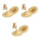 6Pcs Mini Straw Hat Brown Doll Costume Accessories Lightweight Decor 10