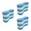 3Pcs Swim Pull Buoy Eva Floating Kick Board Sky-Blue for Swim Training 8