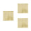35100Pcs Waterproof Labels Yellow Self Adhesive Stickers 5
