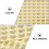 35100Pcs Waterproof Labels Yellow Self Adhesive Stickers 8