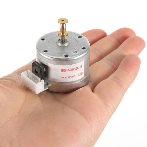 5Pcs Lightweight Silver 3-Speed Motor for Phonograph and Record Player 2