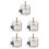 5Pcs Lightweight Silver 3-Speed Motor for Phonograph and Record Player 9