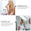 3Sets Assorted Color Eyebrow Powder Kit Durable Makeup Brow Brush Tool 3