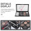 3Sets Assorted Color Eyebrow Powder Kit Durable Makeup Brow Brush Tool 4