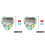 2Sets Beginner Kalimba Multi Color Delicate Thumb Piano for Children 2