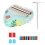 2Sets Beginner Kalimba Multi Color Delicate Thumb Piano for Children 8
