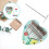 2Sets Beginner Kalimba Multi Color Delicate Thumb Piano for Children 11