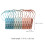 48Pcs Assorted Color PP Clothing Clips with Rope Windproof for Laundry 2