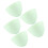 25Pièces Bols Silicone Vert Usage Cosmétique Outils De Salon 2