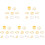 40Pièces Accessoires Nez Et Ear Cuffs Or Piercing Polyvalents 3