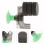 2Pcs Quiet Mini Sponge Filter Black Biochemical Fish Tank Water Filter 8