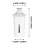 Water Filter for OB03, Mavea, 107007 Kettle Jug and Filter Elements to Replace the Kettle Filter 5