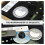 2Pcs Vinyl Record Stroboscope Disc White Acrylic Speed Detection Tool 7