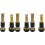6Pcs Black Brass Hose Nozzle Set with 2 Adjustable Sprayers for Garden 5