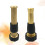 6Pcs Black Brass Hose Nozzle Set with 2 Adjustable Sprayers for Garden 10