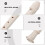 2Sets Portable White Resin Clarinet for Kids Beginner Practice 8