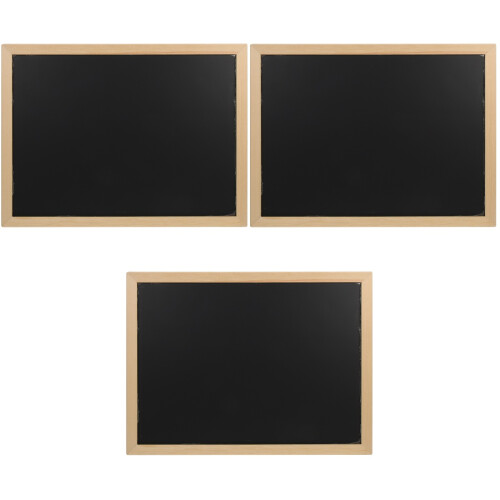 3Sets Rustic Desktop Chalkboard for Notes and Signs in Living Room 2